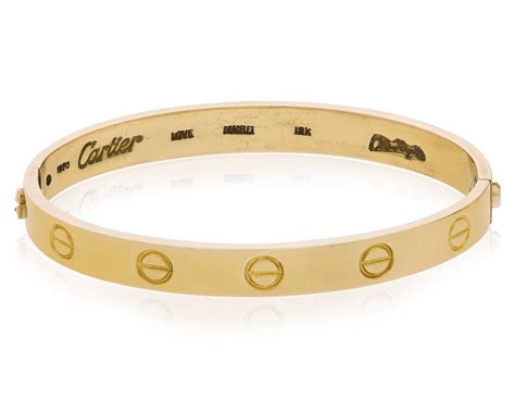 cartier love bracelet size 15.